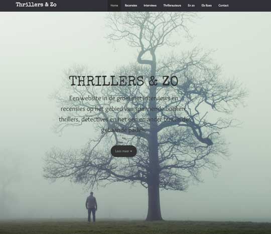 Website van thrillerrecensent Els Roes